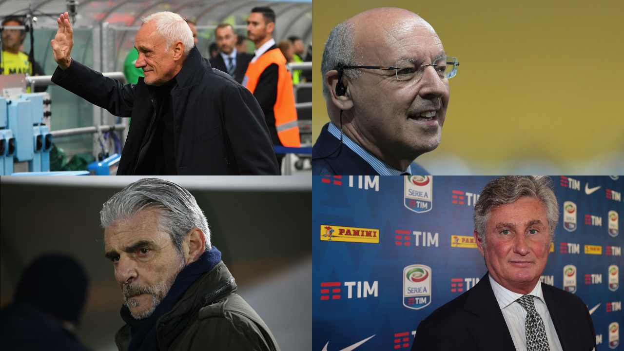 Dirigenti delle squadre di Serie A - credits: Getty Images. Il Calcio Magazine