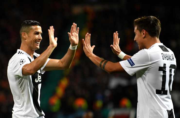 Paulo Dybala e Cristiano Ronaldo (credit: Getty Images)