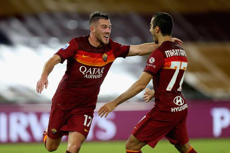 Veretout e Mkhitaryan (credit: Getty Images)