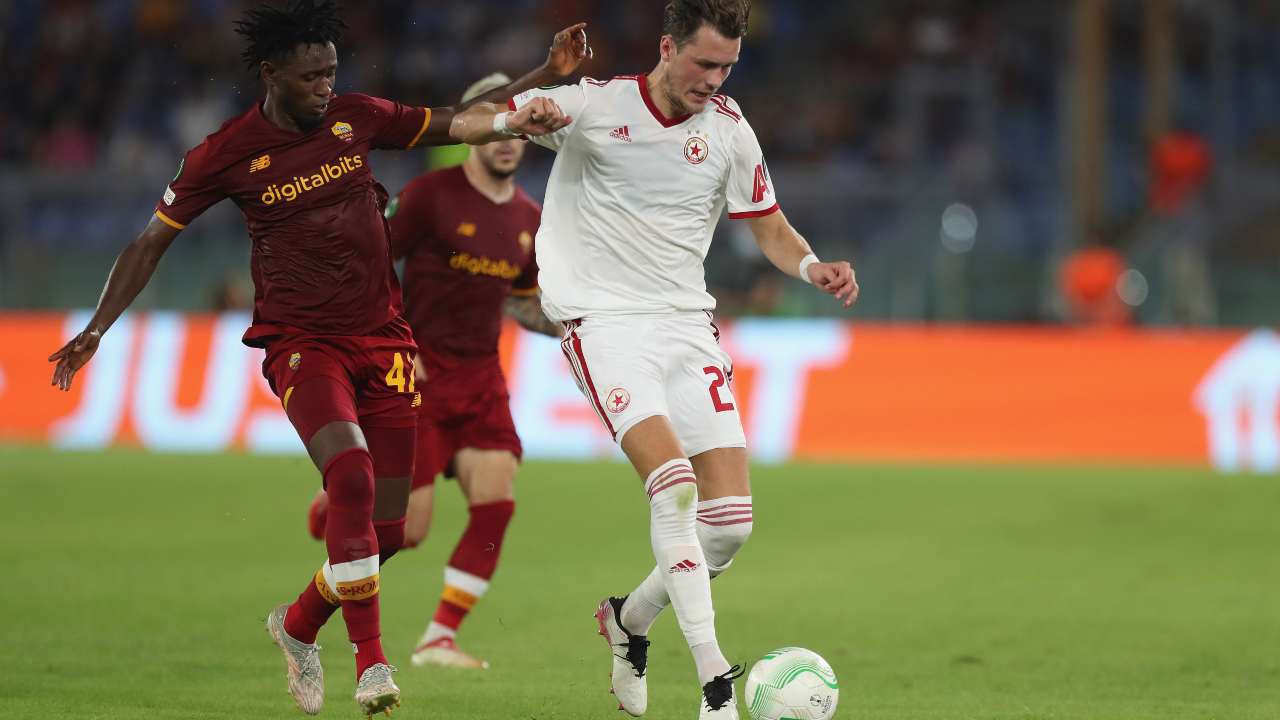 Amadou Diawara centrocampista della Roma (Credit Foto Getty Images )