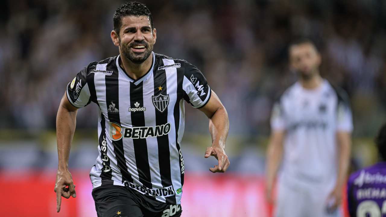 Diego Costa con la maglia dell'Atletico Mineiro - credits: Getty Images. Il Calcio Magazine