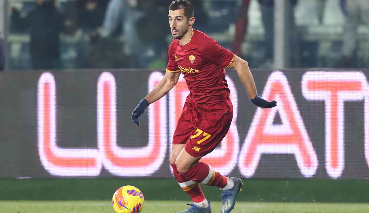 Henrikh Mkhitaryan, centrocampista della Roma (credit: Getty Images)