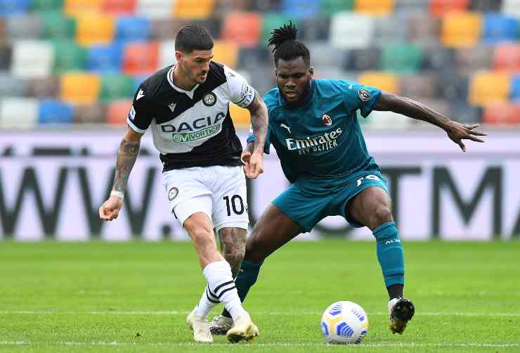 De Paul ai tempi dell'Udinese e Kessié (credit: Getty Images)