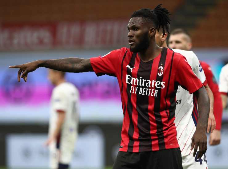 Kessie con la maglia del Milan - credits: Getty Images. Il Calcio Magazine