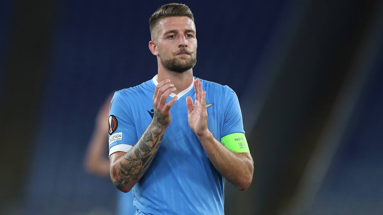 Sergej Milinkovic Savic, centrocampista della Lazio (credit: Getty Images)