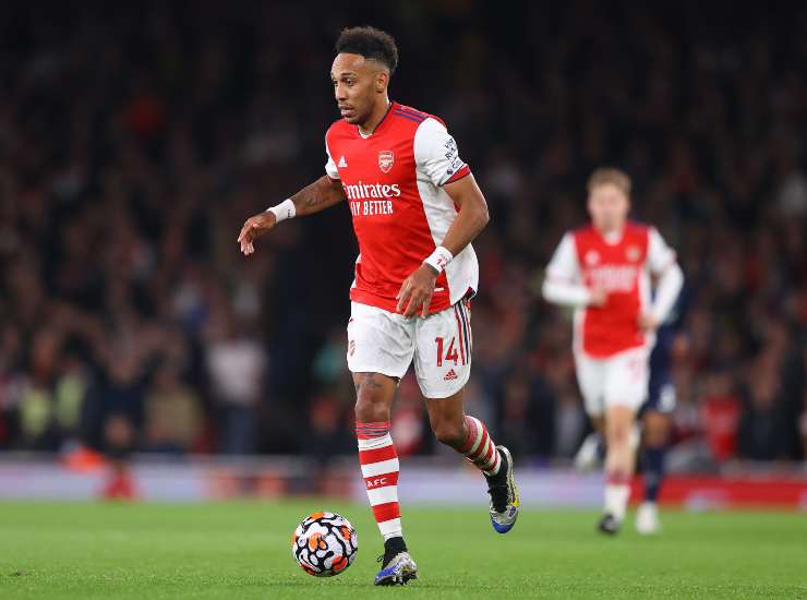 Aubameyang con la maglia dell'Arsenal - credits: Getty Images. Il Calcio Magazine