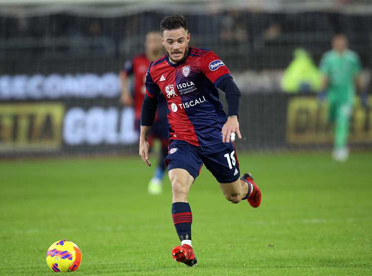 Nahitan Nandez, centrocampista del Cagliari - credits: Getty Images. Il Calcio Magazine