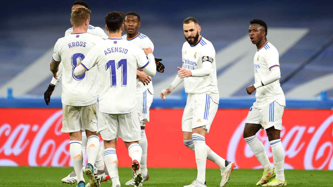 Gruppo squadra del Real Madrid - credits: Getty Images. Il Calcio Magazine