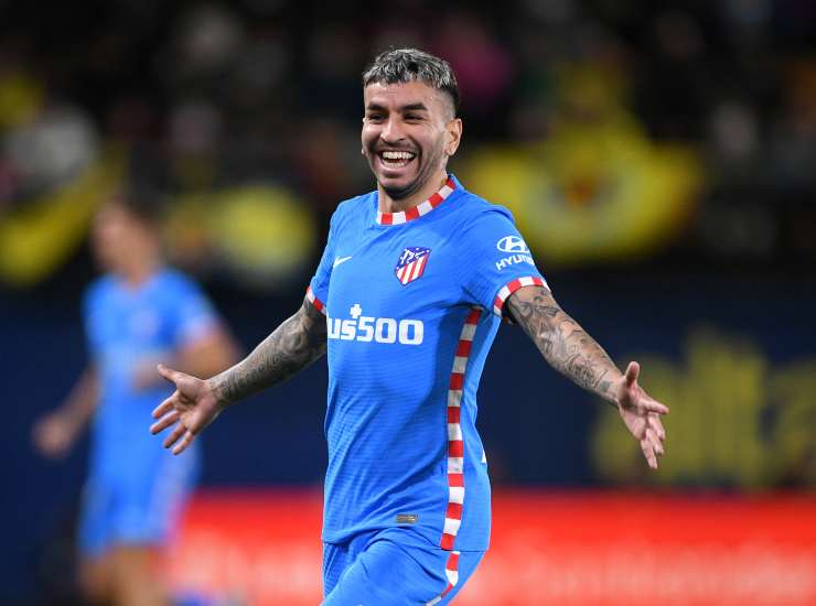 Angel Correa con la maglia dell'Atletico Madrid - credits: Getty Images. Il Calcio Magazine