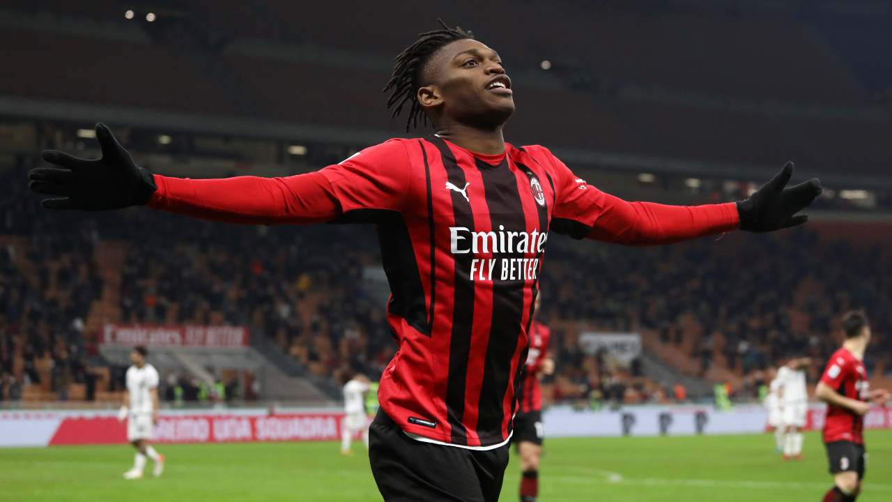 Rafael Leao, attaccante del Milan (credit: Getty Images)