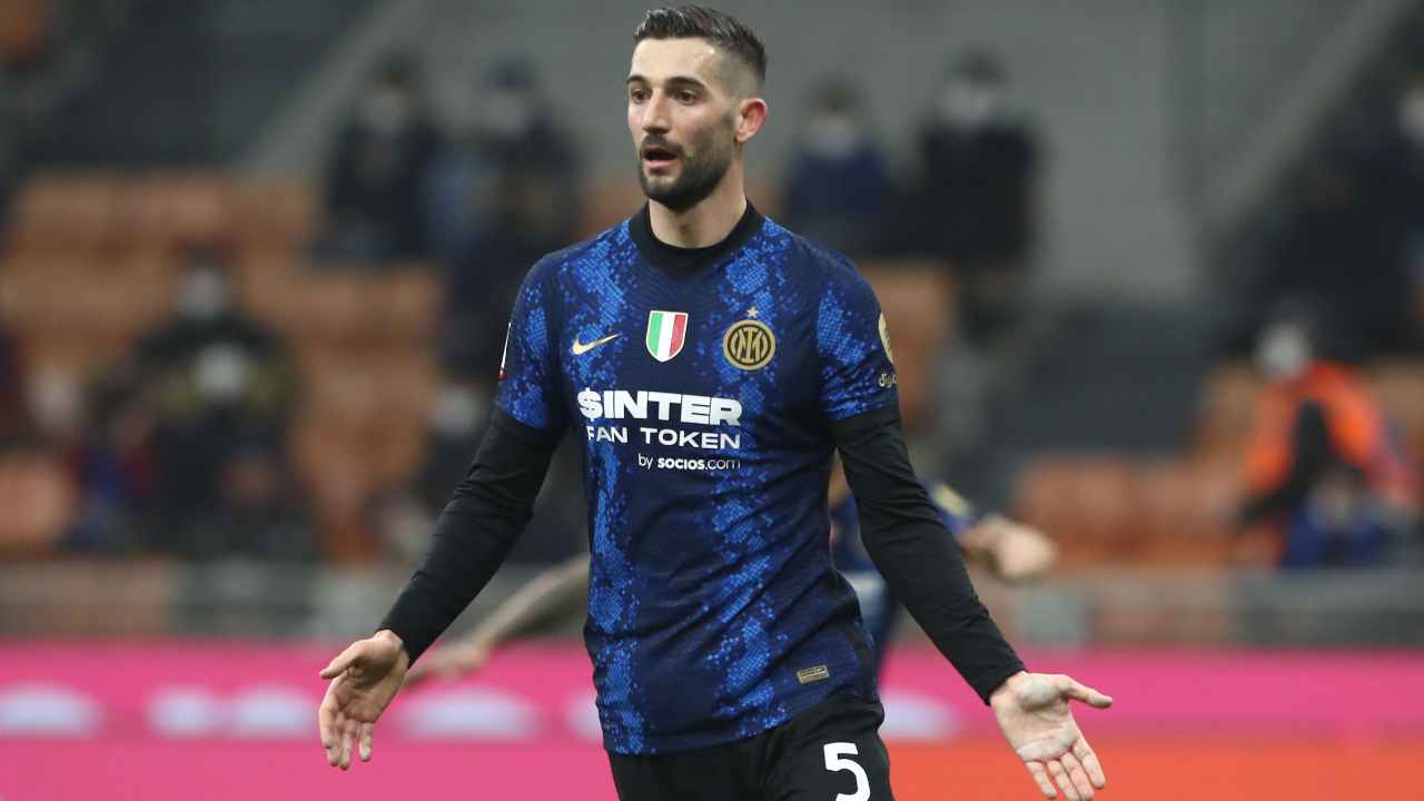 Roberto Gagliardini giocatore dell'Inter (Credit Foto Getty Images)