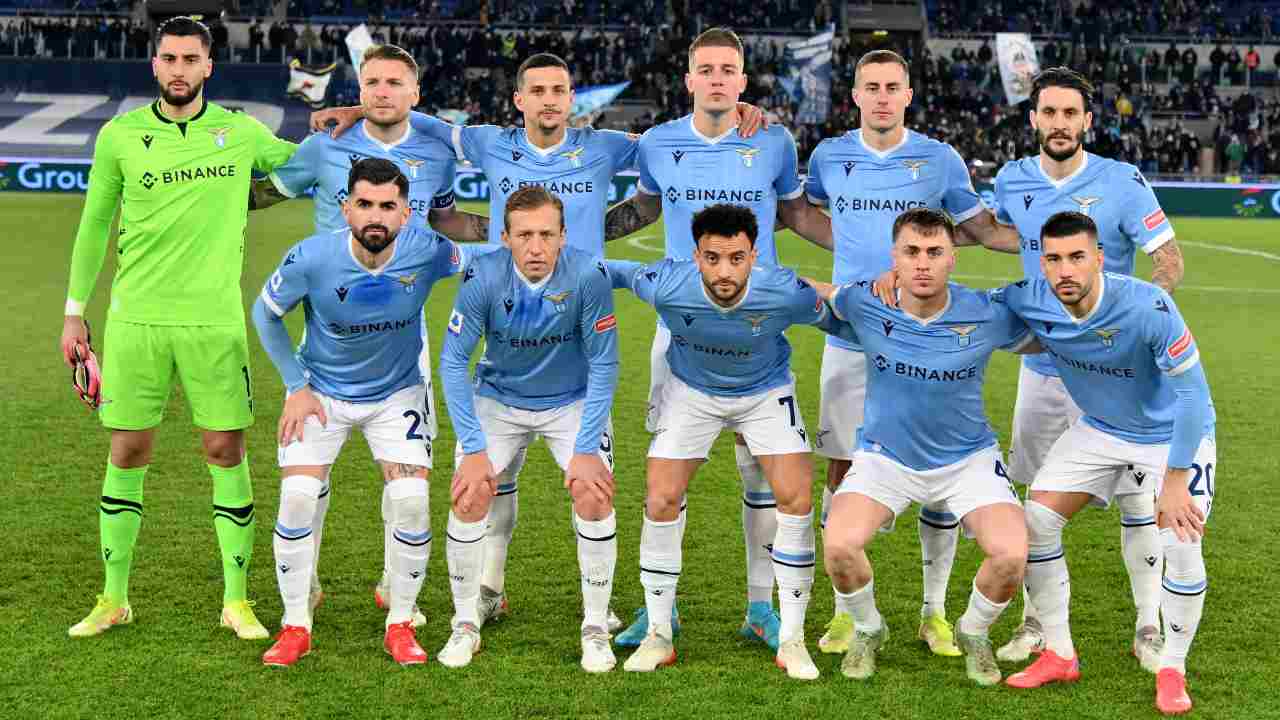 La formazione della Lazio contro l'Atalanta (Credit Foto Getty Images)