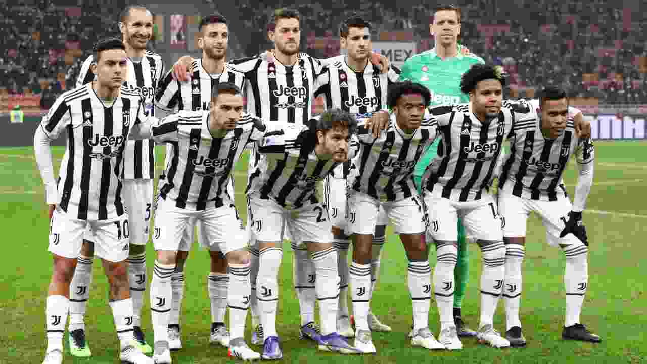 La Juve prima del match contro il Milan (Credit Foto Getty Images) 