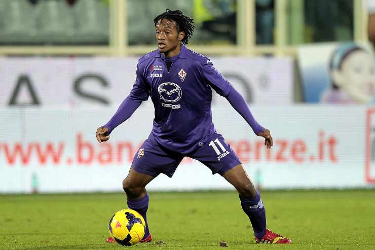 Juan Cuadrado, ai tempi della Fiorentina (credit: Getty Images)