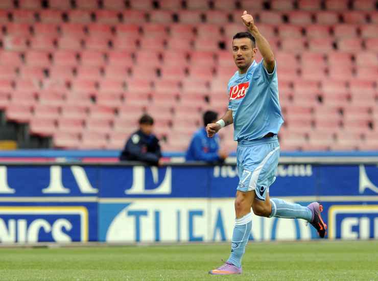 Quagliarella con la maglia del Napoli - credits: Getty Images. Il Calcio Magazine