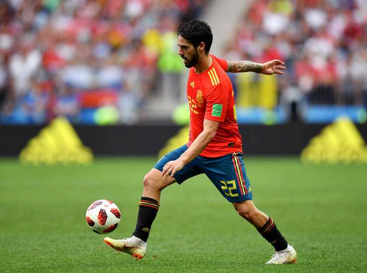 Isco con la maglia della nazionale spagnola - credits: Getty Images. Il Calcio Magazine