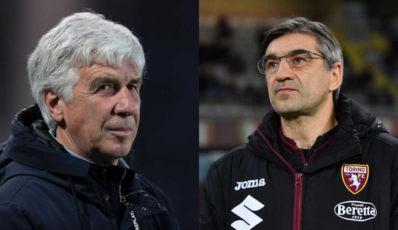 Gian Piero Gasperini e Ivan Juric (credit: Getty Images)