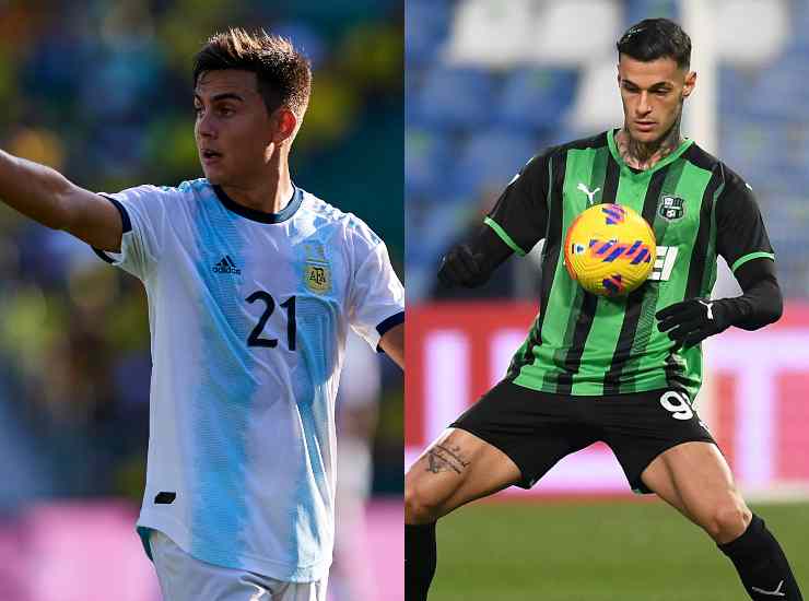 Dybala e Scamacca, obiettivi di mercato dell'Inter - credits: Getty Images. Il Calcio Magazine