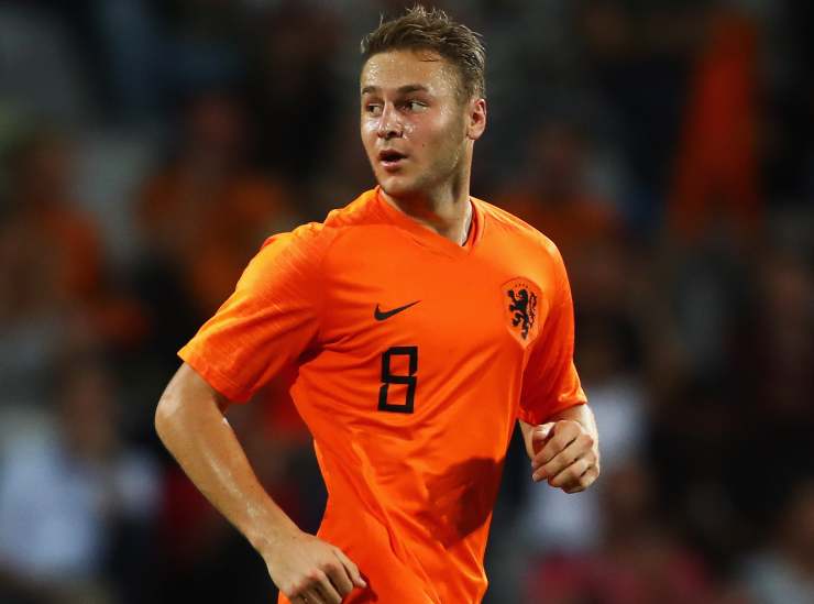 Koopmeiners con la maglia della Nazionale olandese (credit: Getty Images)