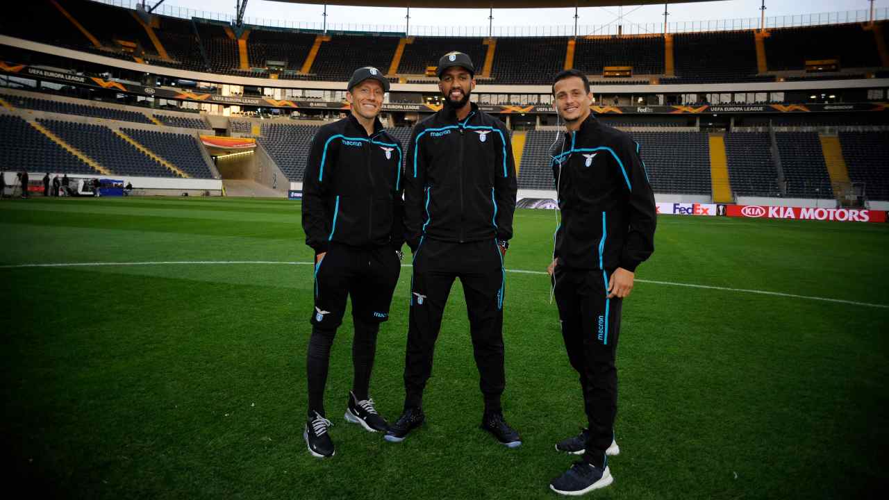 Lucas Leiva, Fortuna Wallace e Luiz Felipe (Credit Foto Getty Images)