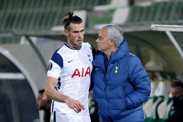 Gareth Bale e José Mourinho (credit: Getty Images)