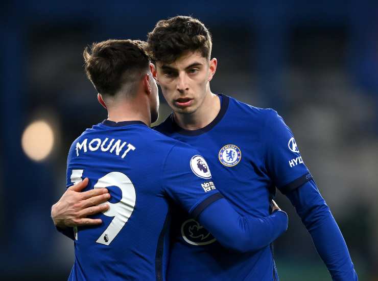 Havertz e Mount, trequartisti del Chelsea - credits: Getty Images. Il Calcio Magazine