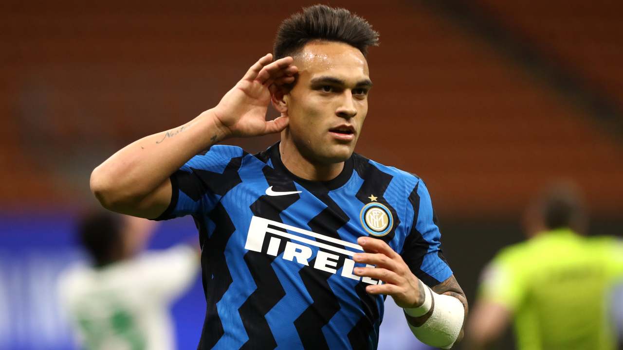 Lautaro Martinez, attaccante dell'Inter (credit: Getty Images)