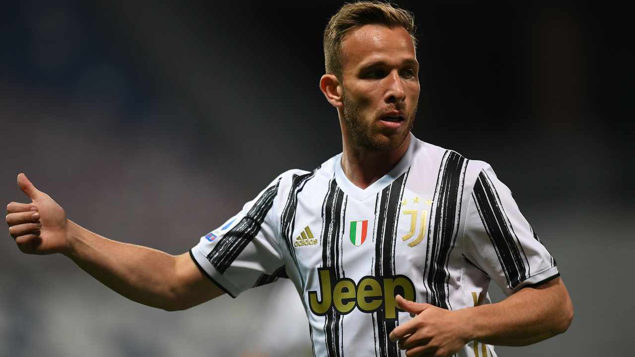 Arthur centrocampista della Juventus (Credit Foto Getty Images)