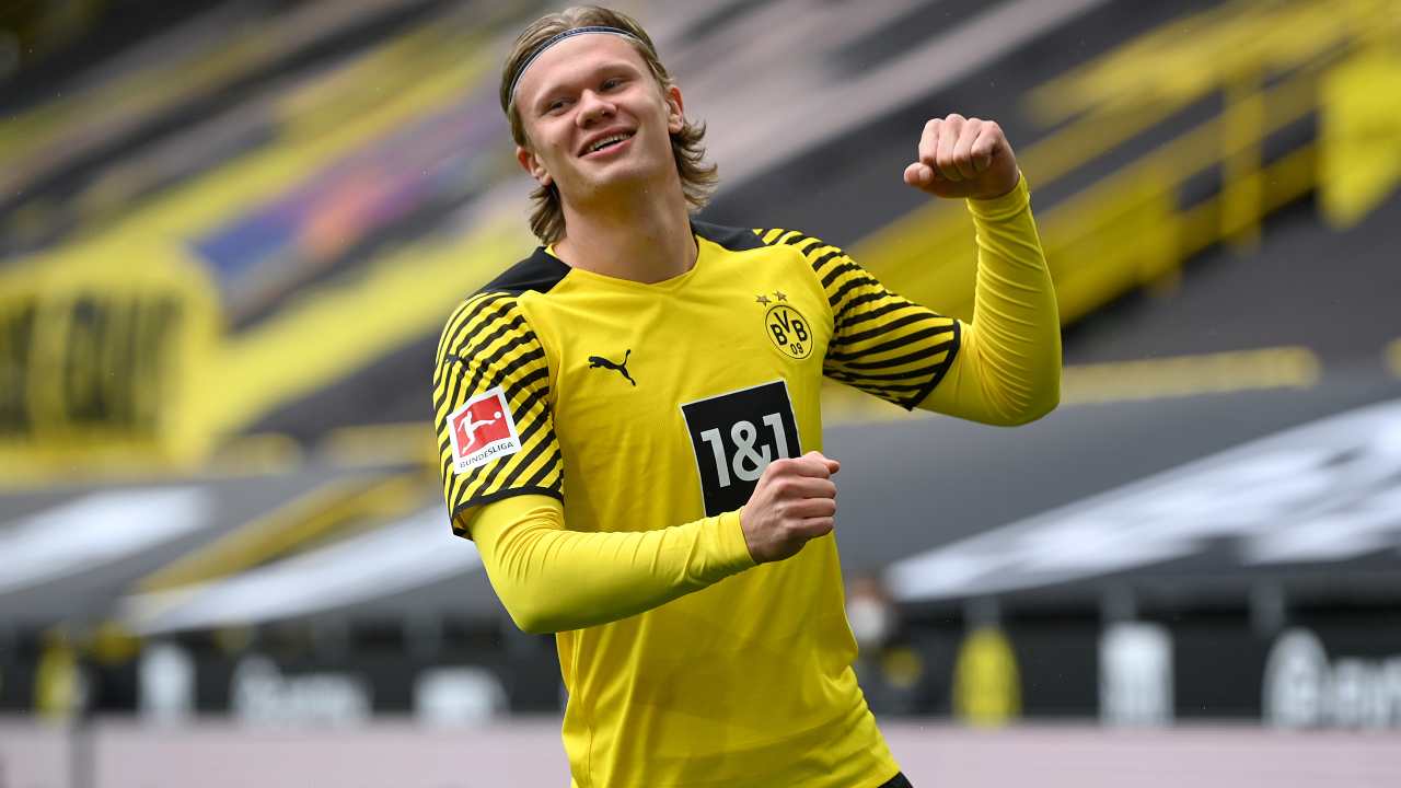 Erling Haaland, attaccante del Borussia Dortmund (credit: Getty Images)