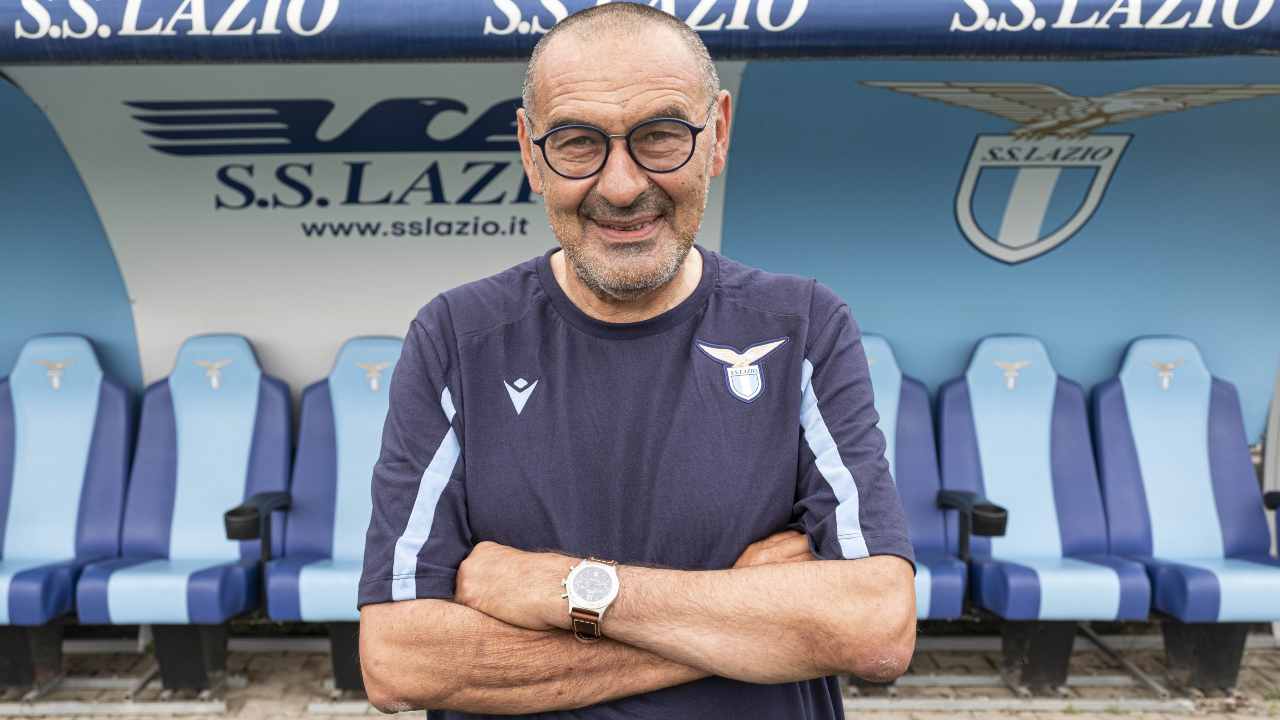 Maurizio Sarri, allenatore della Lazio (credit: Getty Images)