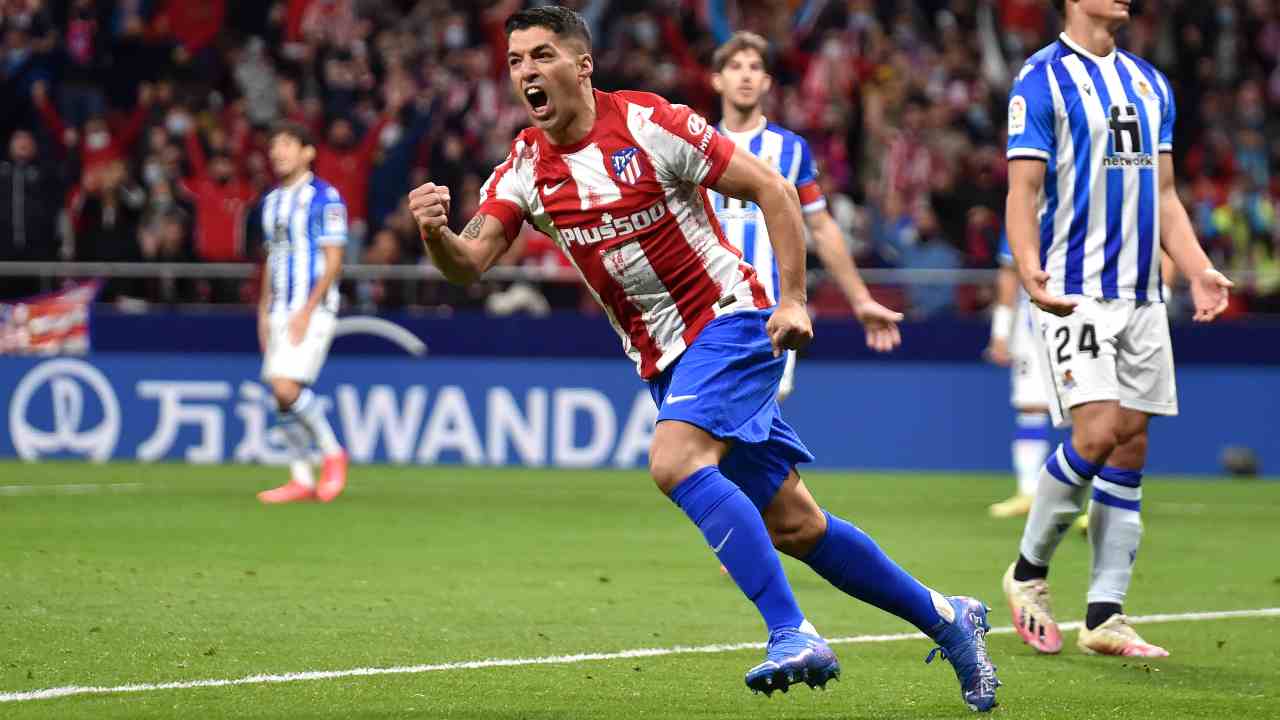 Luis Suarez, attaccante dell'Atletico Madrid - credits: Getty Images. Il Calcio Magazine