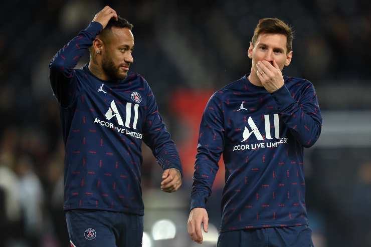 Neymar e Messi (credit: Getty Images)