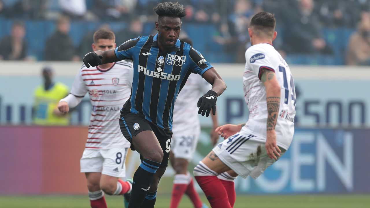 Duvan Zapata attaccante dell'Atalanta (Credit Foto Getty Images)