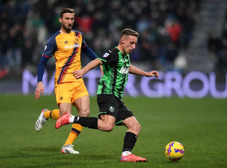 Davide Frattesi giocatore del Sassuolo (Credit Foto Getty Images)