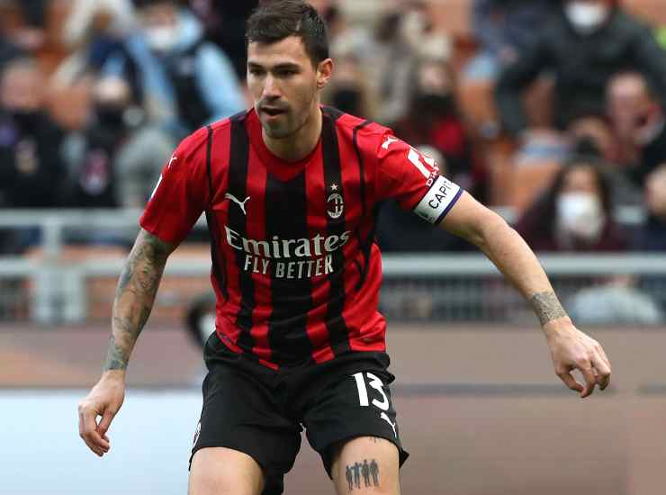 Alessio Romagnoli, capitano del Milan (Credit Foto Getty Images)