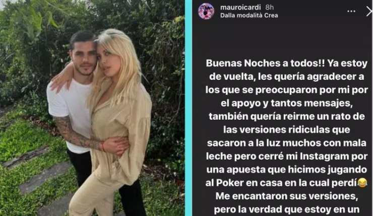 Mauro Icardi scomparso Wanda Nara - IlCalcioMagazine