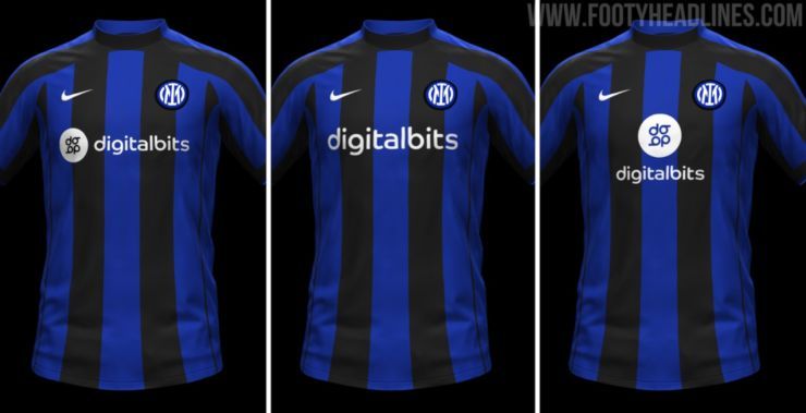 La nuova maglia dell'Inter come anticipato da FootyHeadlines.com. Il Calcio Magazine