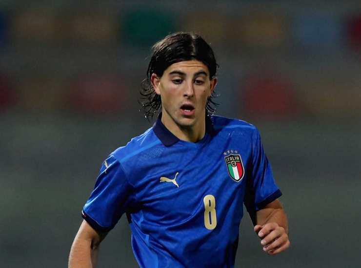 Filippo Ranocchia con l'Italia Under-20 - credits: Ansa Foto. Il Calcio Magazine