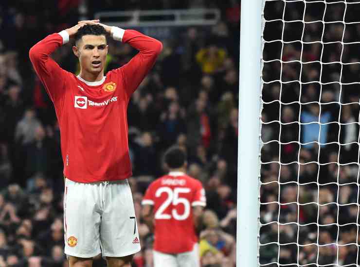 Cristiano Ronaldo, attaccante del Manchester United [credit_ ANSAFoto] - Il Calcio Magazine 