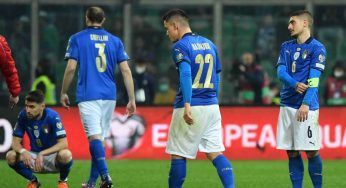 La sconfitta dell’Italia blocca la Serie A: i calciatori non possono tornare