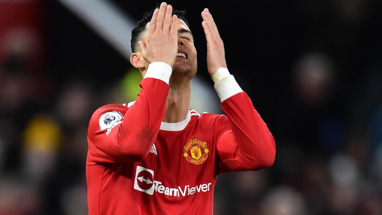 Cristiano Ronaldo, attaccante del Manchester United (credit: Ansa)