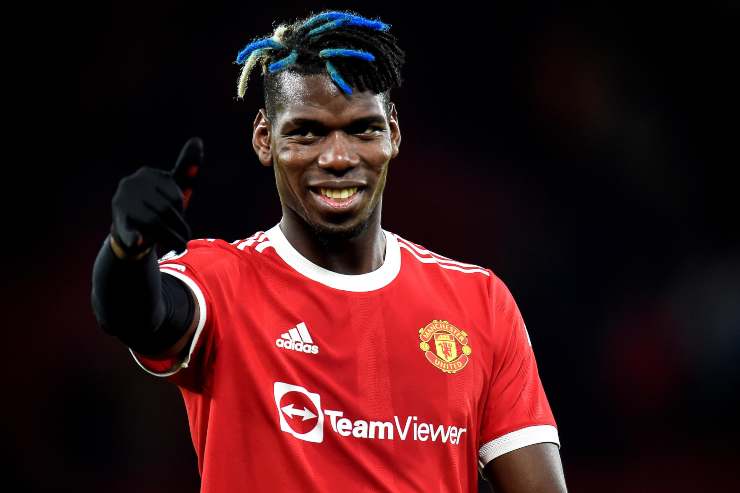 Paul Pogba, centrocampista del Manchester United (credit: Ansa)