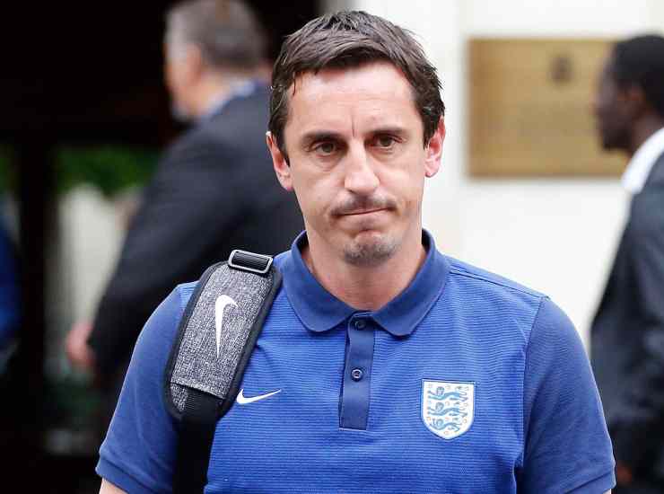 Gary Neville, opinionista di Sky Sport Uk (credit: Ansa)