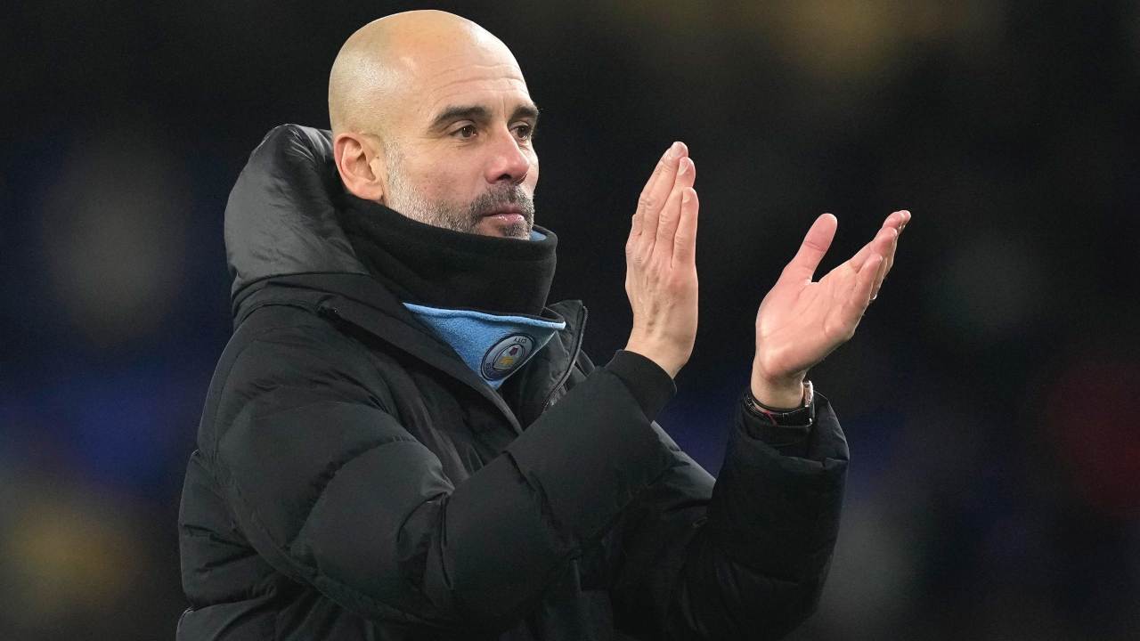 Pep Guardiola, allenatore del Manchester City (credit: Ansa)