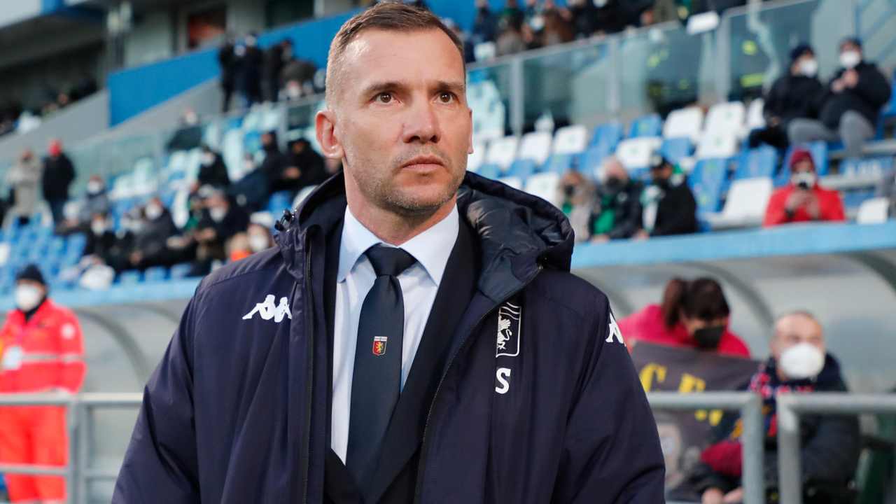 Andriy Shevchenko, ex allenatore del Genoa (credit: Ansa)