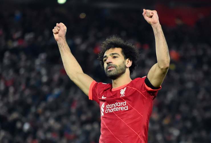 Mohamed Salah, attaccante del Liverpool (credit: Ansa)