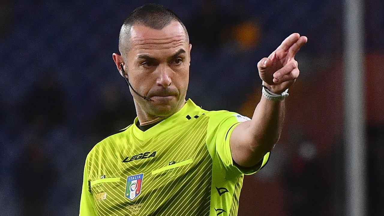 Marco Guida, arbitro di Torino-Inter (credit: Ansa)