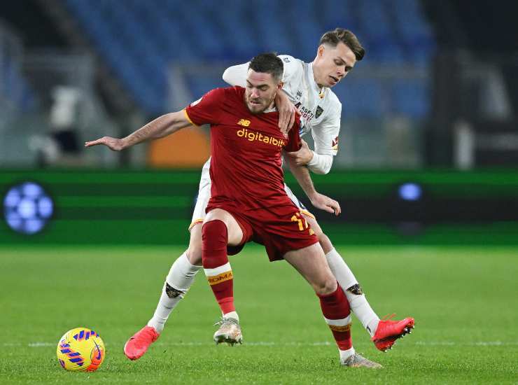 Jordan Veretout centrocampista francese giallorosso (Credit Foto Ansa)