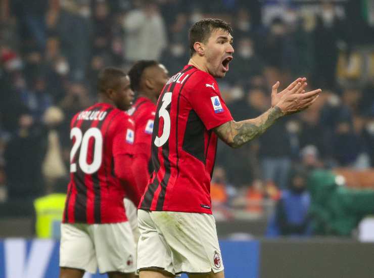  Alessio Romagnoli difensore del Milan (Credit Foto Ansa)