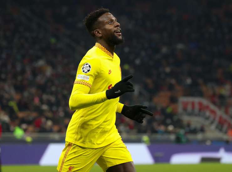 Divock Origi, attaccante del Liverpool (credit: Ansa)